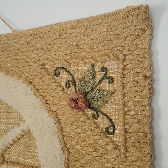 ICA 1990 Hand Woven Wall Tapestry - Picture 6 of 8